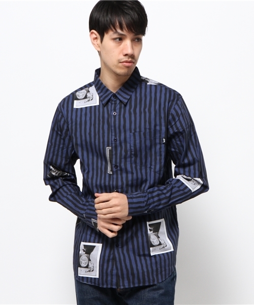 STUSSY（ステューシー）の「Wavy Stripe Shirt（シャツ/ブラウス