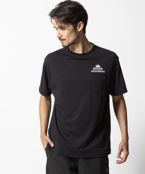 雪の豪奢 ROARK TEE Dri-Release PROVISIONS REVIVAL/ロアークリバイバル ウォーキング・ランニングウェア