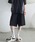 MAISON SPECIAL�i���]���X�y�V�����j�́u�sUNISEX�tTriacetate Prime-Wide Shorts/�g���A�Z�e�[�g�v���C�����C�h�V���[�c�yMAISON SPECIAL/���]���X�y�V�����z�i���̑��p���c�j�v�b�u���b�N