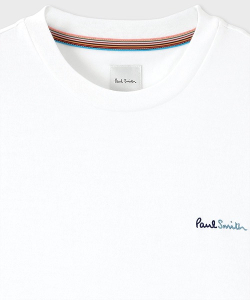 PAULSMITH VIP価格 送料無料 ロゴコットン Tシャツ ポールスミス 楽天市場】Paul Smith バイカラーロゴ Tシャツ ポール・スミス