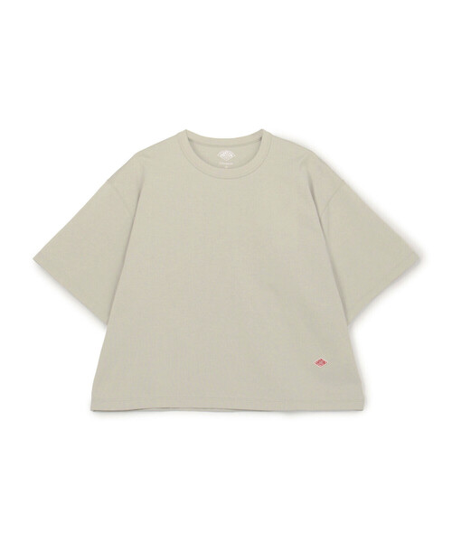 STORE EXCLUSIVE】 WOMEN'S COTTON JERSEY SEMI CROP T-SHIRT（T