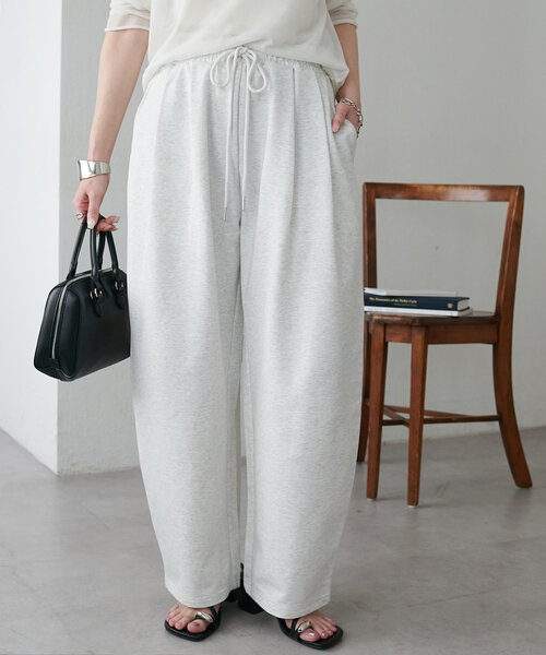 DISCOAT（ディスコート）の「キレイメスウェットタックパンツ（その他パンツ・レディース・オフホワイト/ライトグレー・LARGE/SMALL/MEDIUM）」の11枚目の写真