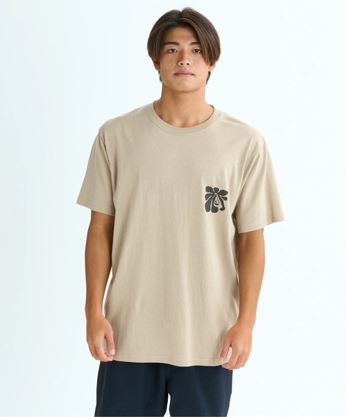 Quiksilver(クイックシルバー)の「EVO INTERCONNECTED S /クイックシルバーレギュラーフィットバックプリント半袖Tシャツ(Tシャツ/カットソー・メンズ・カーキ/ブラック/インディゴブルー/ホワイト・X-LARGE/LARGE/MEDIUM)」の5枚目の写真
