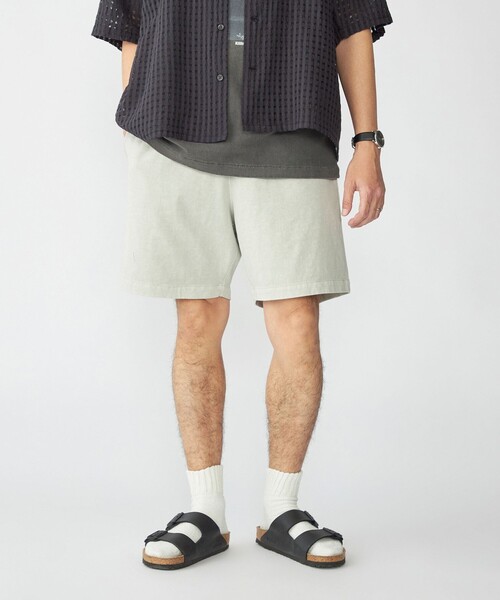 SHIPS(シップス)の「SHIPS: ピグメント ジャージー ショーツ(その他パンツ・メンズ・ネイビー/ダークグレー/ナチュラル・LARGE/MEDIUM)」の11枚目の写真