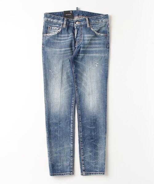 DSQUARED2(ディースクエアード)の「Cool Girl Jean Medium Reflective Lake Wash/0242(デニムパンツ・レディース・ブルー・38/36)」の1枚目の写真