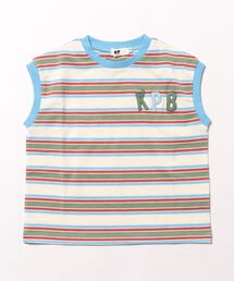 KP（ケーピー）の「マルチボーダー天竺タンクトップ（タンクトップ）」