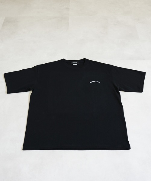 BASIS（ベイシス）の「SANDER LAND 9.1ozマグナムウェイト Graffiti バックプリント ビッグシルエット 半袖Tシャツ（Tシャツ/カットソー・メンズ・ホワイト/ブラック・MEDIUM/LARGE/X-LARGE）」の19枚目の写真
