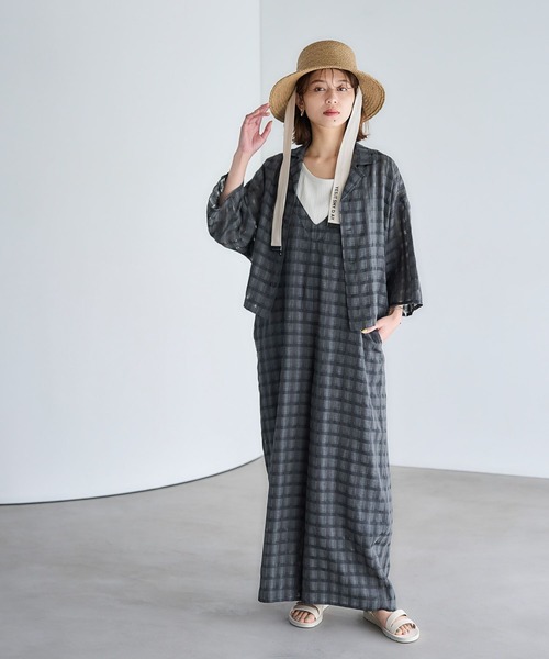 studio CLIP（スタディオクリップ）の「ラフィアブレードハット（ハット・レディース・ベージュ/ナチュラル・FREE）」の14枚目の写真