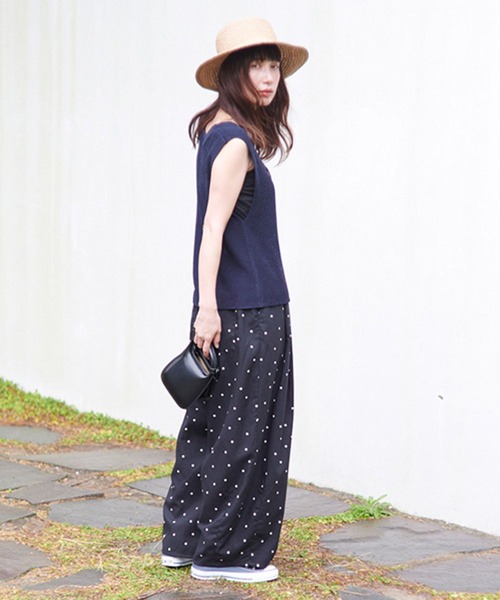 studio CLIP（スタディオクリップ）の「ラフィアブレードハット（ハット・レディース・ベージュ/ナチュラル・FREE）」の18枚目の写真