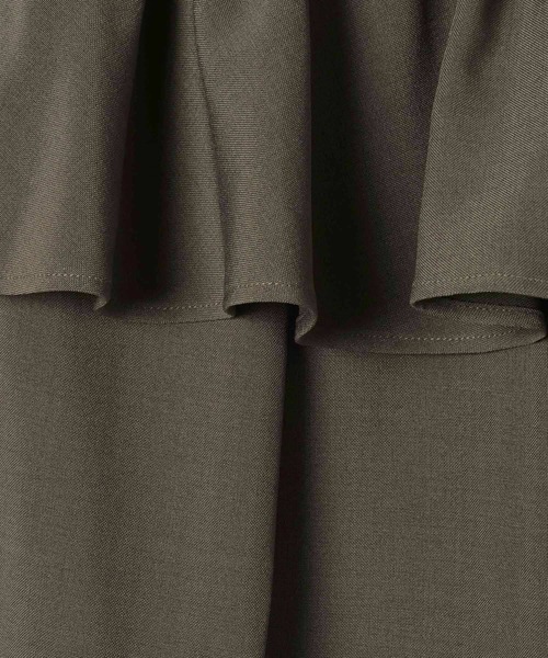 eL(エル)の「【eL】Frill Easy Pants/498733(その他パンツ・レディース・ブラウン/ブラック・FREE)」の10枚目の写真