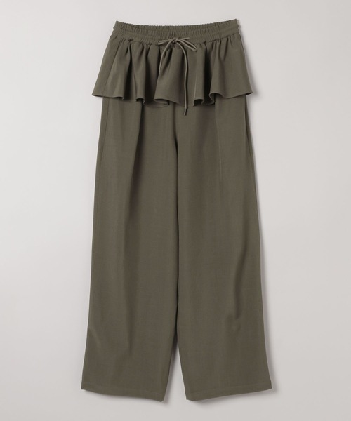 eL(エル)の「【eL】Frill Easy Pants/498733(その他パンツ・レディース・ブラウン/ブラック・FREE)」の12枚目の写真