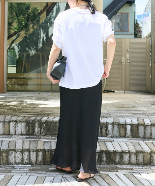 RIVE DROITE(リヴドロワ)の「【こなれ感◎】PhotoTee(Tシャツ/カットソー・レディース・オフホワイト/ピンク・FREE)」の20枚目の写真