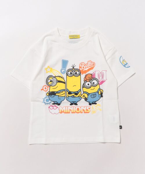 綿100％】 親子お揃い ミニオン キャラクター Tシャツ 0456K（Tシャツ