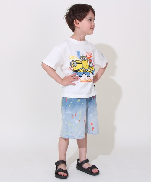 MINIONS(ミニオンズ)の「【綿100%】 親子お揃い ミニオン キャラクター Tシャツ 0456K(Tシャツ/カットソー・キッズ・ホワイト・110cm/100cm/120cm/130cm/140cm)」の5枚目の写真