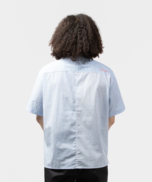 UNION(UNION TOKYO)(ユニオン)の「UNION REED SS WOVEN ユニオントーキョー(シャツ/ブラウス・メンズ・サックスブルー・MEDIUM/SMALL/X-LARGE/LARGE)」の6枚目の写真