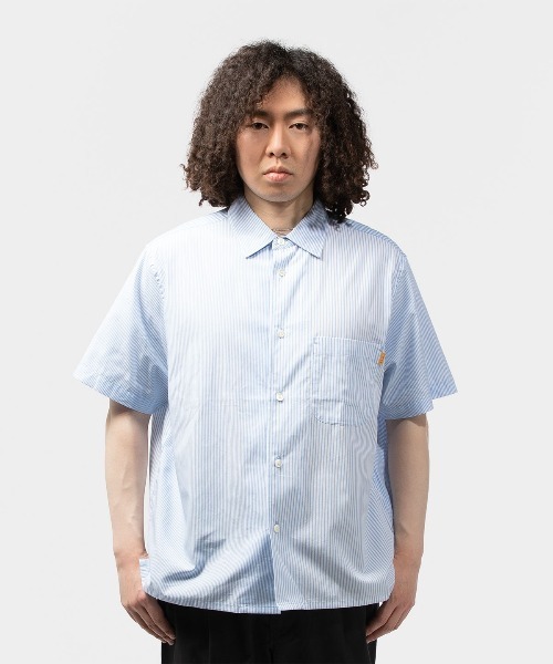 UNION(UNION TOKYO)(ユニオン)の「UNION REED SS WOVEN ユニオントーキョー(シャツ/ブラウス・メンズ・サックスブルー・MEDIUM/SMALL/X-LARGE/LARGE)」の5枚目の写真