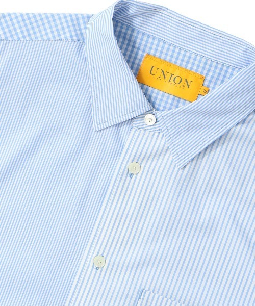 UNION(UNION TOKYO)(ユニオン)の「UNION REED SS WOVEN ユニオントーキョー(シャツ/ブラウス・メンズ・サックスブルー・MEDIUM/SMALL/X-LARGE/LARGE)」の11枚目の写真