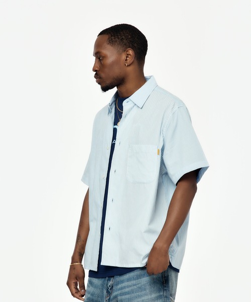 UNION(UNION TOKYO)(ユニオン)の「UNION REED SS WOVEN ユニオントーキョー(シャツ/ブラウス・メンズ・サックスブルー・MEDIUM/SMALL/X-LARGE/LARGE)」の14枚目の写真