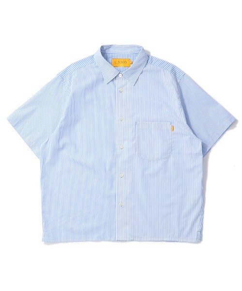 UNION(UNION TOKYO)(ユニオン)の「UNION REED SS WOVEN ユニオントーキョー(シャツ/ブラウス・メンズ・サックスブルー・MEDIUM/SMALL/X-LARGE/LARGE)」の9枚目の写真