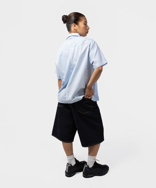 UNION(UNION TOKYO)(ユニオン)の「UNION REED SS WOVEN ユニオントーキョー(シャツ/ブラウス・メンズ・サックスブルー・MEDIUM/SMALL/X-LARGE/LARGE)」の4枚目の写真