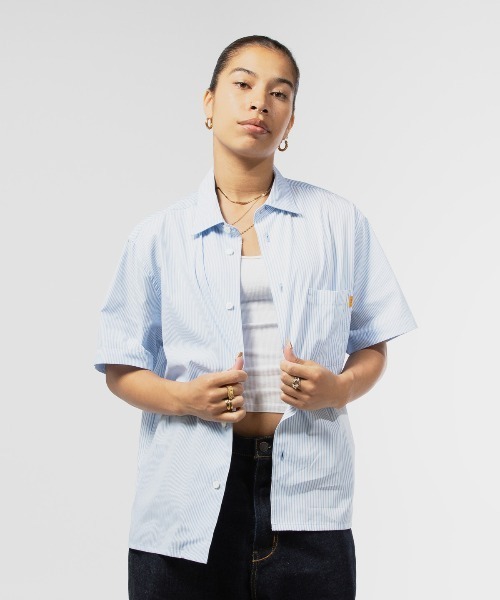 UNION(UNION TOKYO)(ユニオン)の「UNION REED SS WOVEN ユニオントーキョー(シャツ/ブラウス・メンズ・サックスブルー・MEDIUM/SMALL/X-LARGE/LARGE)」の21枚目の写真