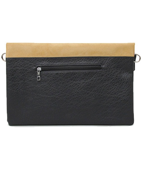 REGiSTA（レジスタ）の「REGiSTA スエードクラッチバッグ（クラッチバッグ・メンズ・ブラック系その他/グレー/ブラック・FREE）」の6枚目の写真