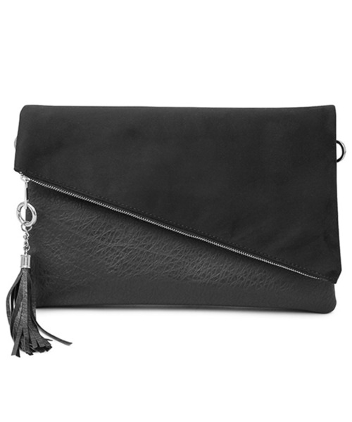 REGiSTA（レジスタ）の「REGiSTA スエードクラッチバッグ（クラッチバッグ・メンズ・ブラック系その他/グレー/ブラック・FREE）」の7枚目の写真