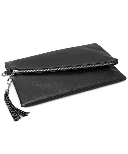 REGiSTA（レジスタ）の「REGiSTA スエードクラッチバッグ（クラッチバッグ・メンズ・ブラック系その他/グレー/ブラック・FREE）」の9枚目の写真