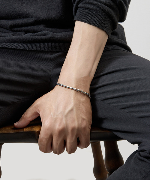 HARIM ハリム / OVAL BOWL CHAIN BRACELET オーバルボールチェーン