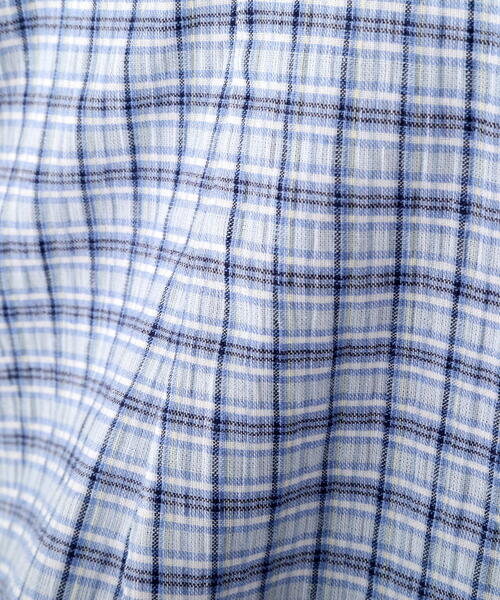 FREE'S MART（フリーズマート）の「◆シアースリムシャツ（シャツ/ブラウス・レディース・ブルー系その他/ホワイト/ブラウン・FREE）」の18枚目の写真