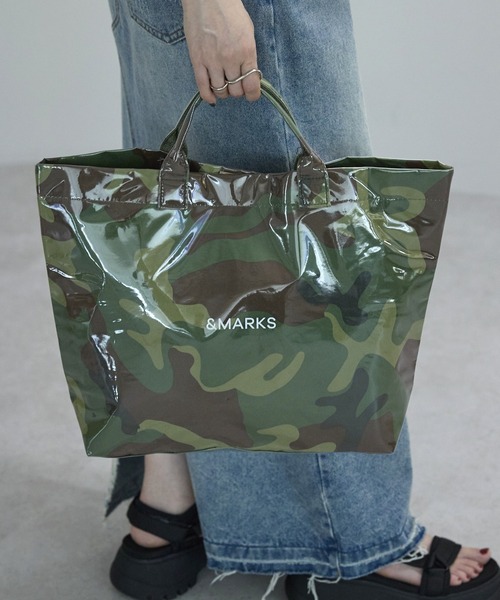 セール】N16【ビニールバッグ】軽量・大容量クラフトペーパー