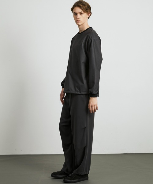 UNITED TOKYO（ユナイテッドトウキョウ）の「超撥水TRIXION パラシュートパンツ（その他パンツ・メンズ・ブラック/オフホワイト/ダークグレー・1/2）」の15枚目の写真