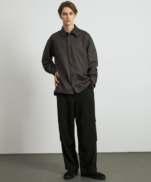 UNITED TOKYO（ユナイテッドトウキョウ）の「超撥水TRIXION パラシュートパンツ（その他パンツ・メンズ・ブラック/オフホワイト/ダークグレー・1/2）」の16枚目の写真