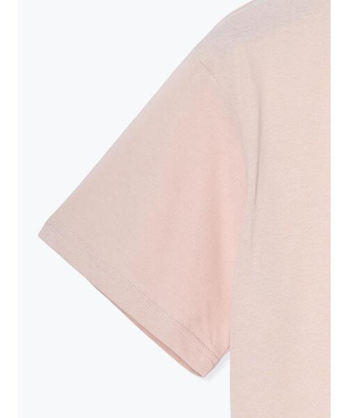 Te chichi TERRASSE（テチチテラス）の「【接触冷感】ドローイングフラワーTシャツ（Tシャツ/カットソー・レディース・ピンク/ブラック/チャコールグレー/オフホワイト・F）」の15枚目の写真