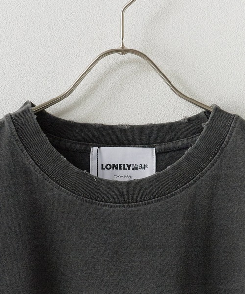 LONELY/論理（ロンリー）の「LONELY(論理)/ロンリー BAKE NEKO TEE Tシャツ（Tシャツ/カットソー・メンズ・ホワイト/レッド/ブラック・M/L/XL）」の18枚目の写真