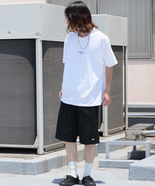 LONELY/論理（ロンリー）の「LONELY(論理)/ロンリー BAKE NEKO TEE Tシャツ（Tシャツ/カットソー・メンズ・ホワイト/レッド/ブラック・M/L/XL）」の7枚目の写真