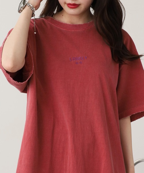 LONELY/論理（ロンリー）の「LONELY(論理)/ロンリー BAKE NEKO TEE Tシャツ（Tシャツ/カットソー・メンズ・ホワイト/レッド/ブラック・M/L/XL）」の15枚目の写真