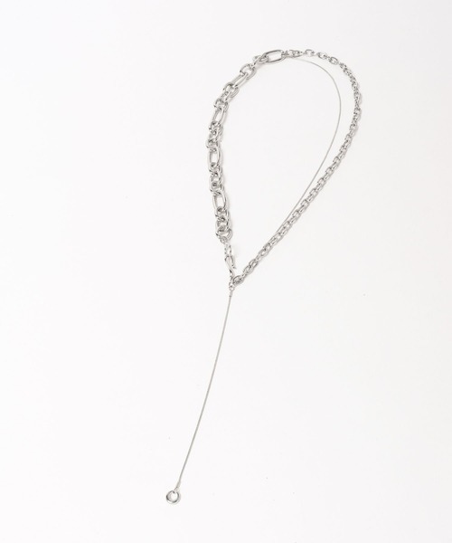 HARE（ハレ）の「MIXチェーンラリエットネックレス(HARE)（ネックレス・レディース・シルバー/シルバー系その他・FREE）」の17枚目の写真
