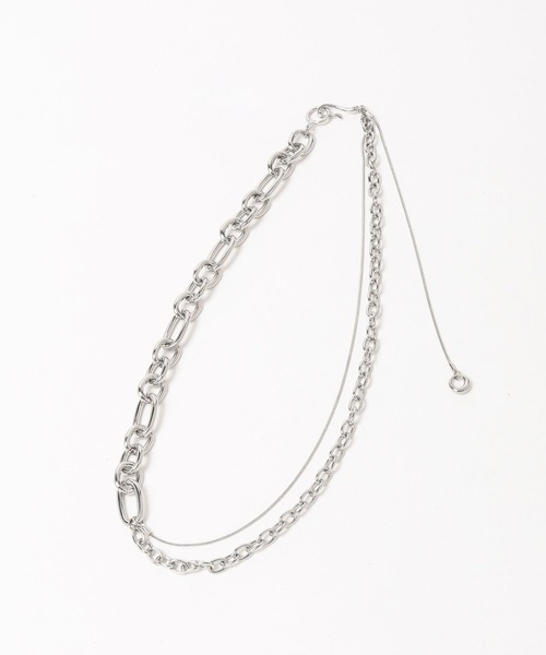 HARE（ハレ）の「MIXチェーンラリエットネックレス(HARE)（ネックレス・レディース・シルバー/シルバー系その他・FREE）」の20枚目の写真