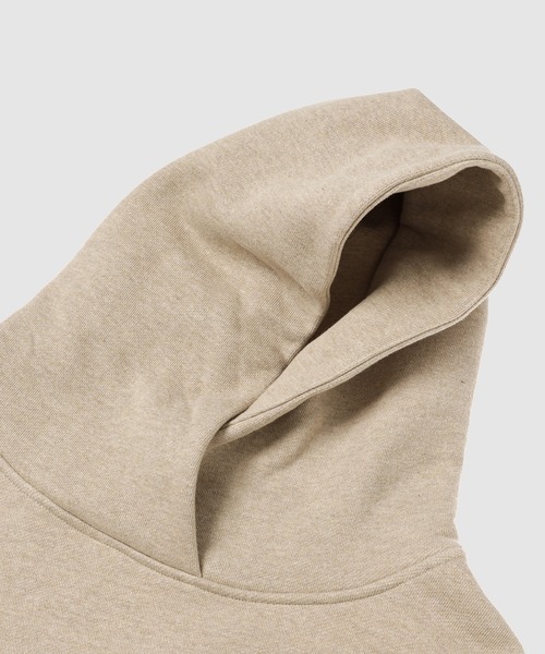 entire studios(エンタイアスタジオ)の「HEAVY HOOD(パーカー・メンズ・ベージュ・XL/L/M)」の3枚目の写真