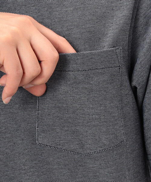 COMME CA ISM（コムサイズム）の「【吸水速乾】カノコポロシャツ（ポロシャツ・メンズ・ブルー/ブラック/ネイビー/ホワイト・MEDIUM/LARGE/X-LARGE）」の21枚目の写真