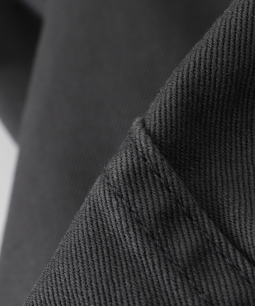 GOLD（ゴールド）の「GOLD / ゴールド SELVEDGE WEAPON WIDE TROUSERS（チノパンツ・メンズ・グレー/ベージュ系その他・LARGE/MEDIUM）」の7枚目の写真