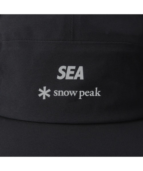 Snow Peak（スノーピーク）の「snow peak x WDS GORE-TEX(R) Rain Hat（ハット・メンズ・ライトカーキ/ブラック・F）」の4枚目の写真