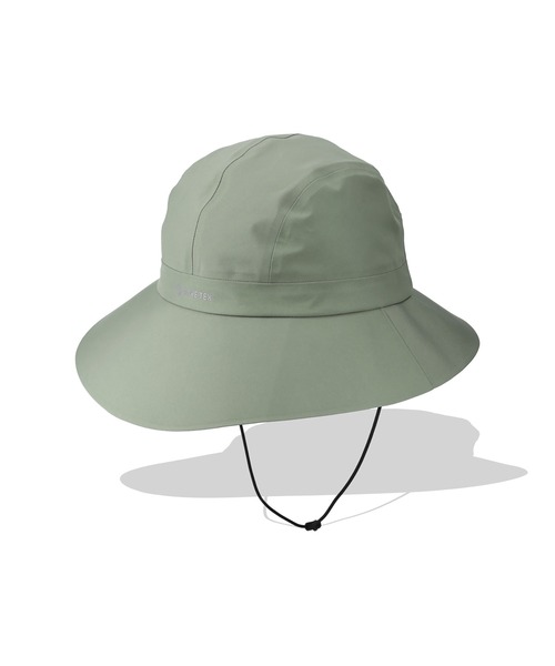 Snow Peak（スノーピーク）の「snow peak x WDS GORE-TEX(R) Rain Hat（ハット・メンズ・ライトカーキ/ブラック・F）」の6枚目の写真