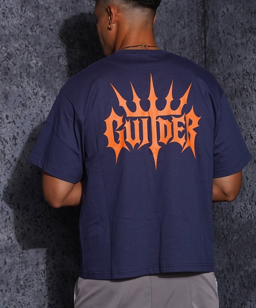 GUIDER（ガイダー）の「【GUIDER】クラウン グラフィック Tシャツ / Crown Graphic T-Shirt（Tシャツ/カットソー・メンズ・ネイビー/ブラック/ホワイト・L/M/S）」の3枚目の写真