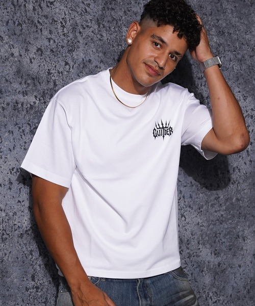 GUIDER（ガイダー）の「【GUIDER】クラウン グラフィック Tシャツ / Crown Graphic T-Shirt（Tシャツ/カットソー・メンズ・ネイビー/ブラック/ホワイト・L/M/S）」の8枚目の写真