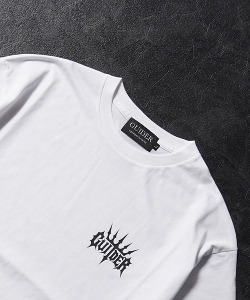 GUIDER（ガイダー）の「【GUIDER】クラウン グラフィック Tシャツ / Crown Graphic T-Shirt（Tシャツ/カットソー・メンズ・ネイビー/ブラック/ホワイト・L/M/S）」の21枚目の写真