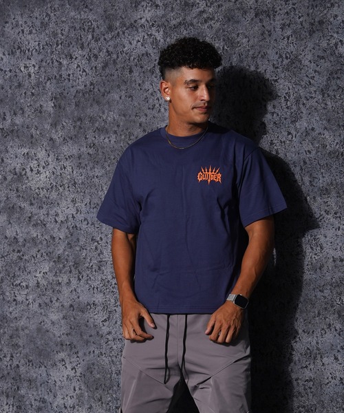 GUIDER（ガイダー）の「【GUIDER】クラウン グラフィック Tシャツ / Crown Graphic T-Shirt（Tシャツ/カットソー・メンズ・ネイビー/ブラック/ホワイト・L/M/S）」の17枚目の写真