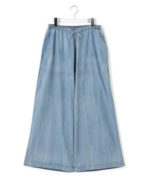 J.PRESS YORK STREET | 【WOMEN】ダンガリーワイド デニムパンツ(その他パンツ)