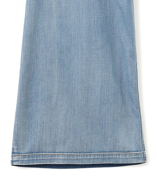 J.PRESS YORK STREET（ジェイプレスヨークストリート）の「【WOMEN】ダンガリーワイド デニムパンツ（その他パンツ・レディース・ネイビー系/ダルブルー系・F）」の7枚目の写真